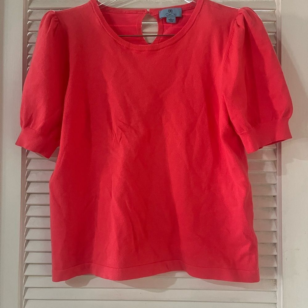 CECE✨L✨Women's corralPuff Sleeve Top
